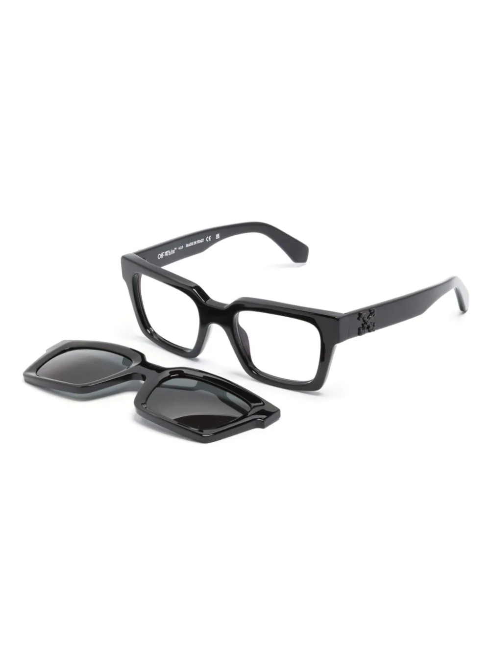 OFF-WHITE Clip On Black Dark Grey 0mm