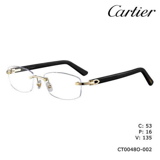 Cartier CT0048o-002 53mm