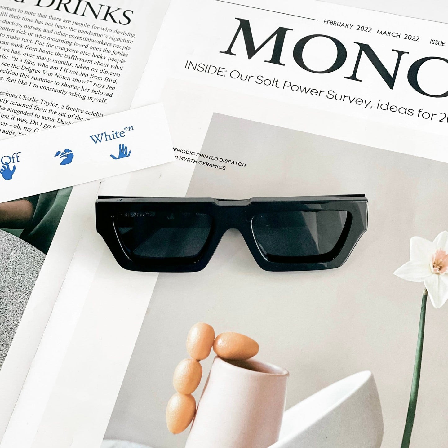 Off-White MANCHESTER BLACK DARK GREY 54mm