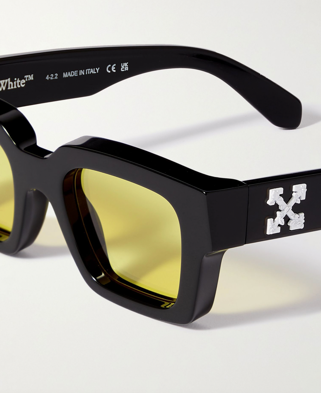 Off-White Virgil Black Yellow 50mm