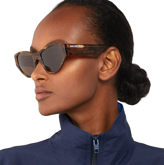 Balenciaga BB0097S-003-54 54 Sunglasses