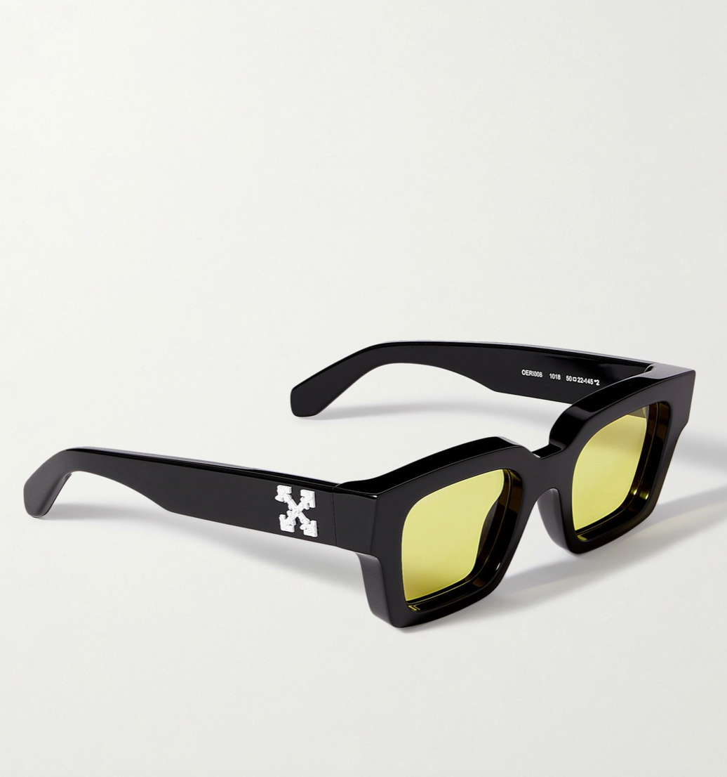 Off-White Virgil Black Yellow 50mm