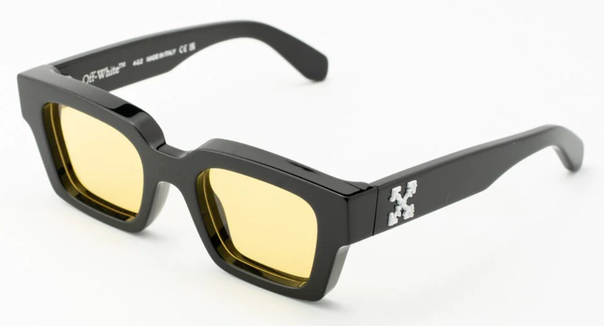 Off-White Virgil Black Yellow 50mm