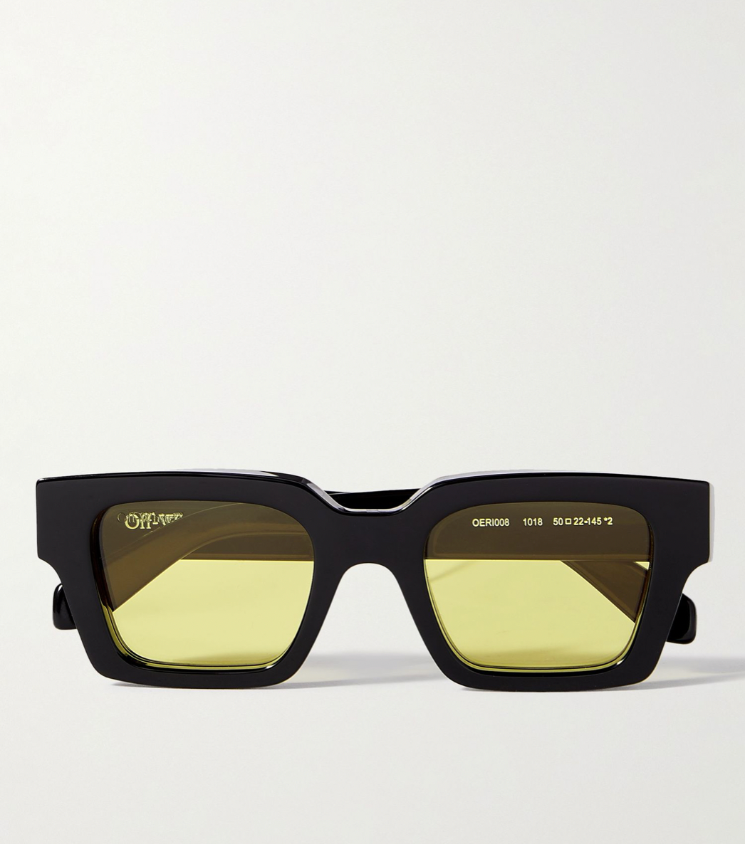 Off-White Virgil Black Yellow 50mm