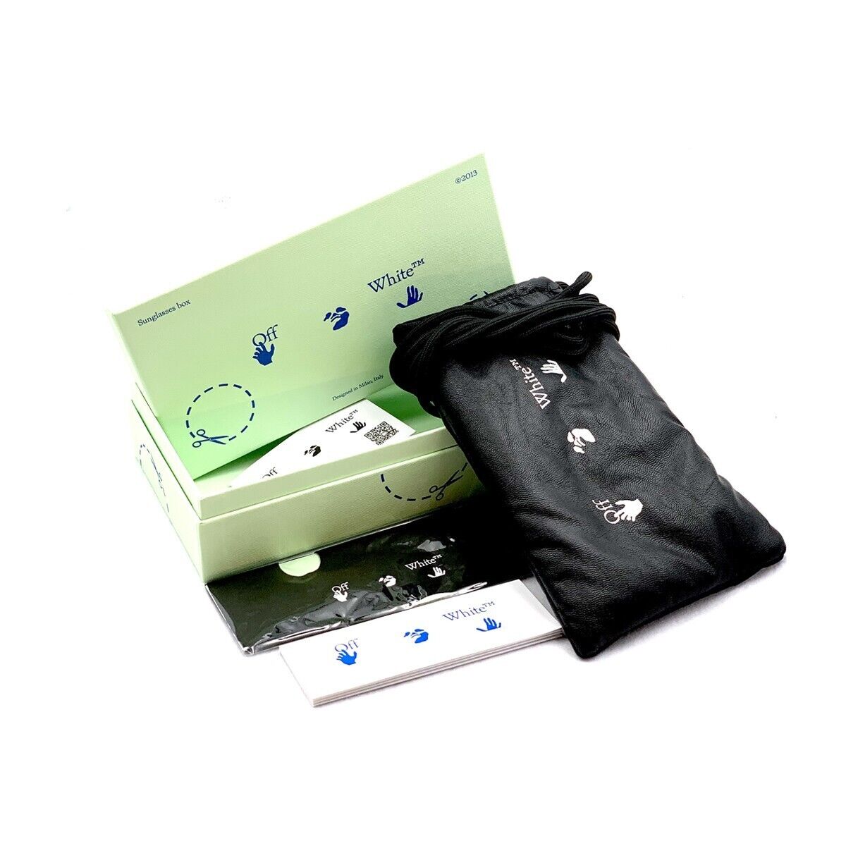 OFF-WHITE Clip On Black Green 0mm